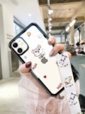 Apple, совместимый iPhone 11, милый силиконовый стеклянный чехол для телефона подходит для мужчин и женщин, iphone, 12promax, популярно в интернете, премиум класс