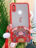 Xiaomi, чехол для телефона, камера видеонаблюдения, матовый объектив, силикагелевый защитный чехол с кисточками, китайский стиль, защита при падении, популярно в интернете