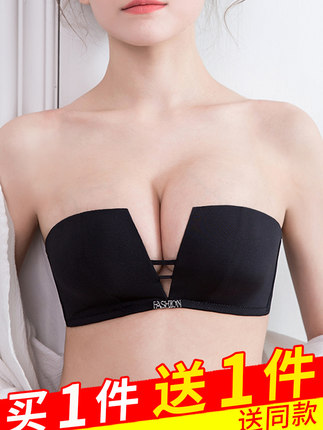 无肩带内衣女薄款聚拢防滑上托小胸无带胸贴裹胸抹胸式隐形文胸罩-tmall.com天猫 无肩带内衣女薄款聚拢防滑上托小胸无带胸贴裹胸抹胸式隐形文胸罩-tmall.com天猫