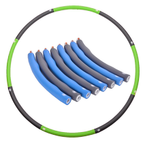 Detachable hula hoop for women to slim down their tummy control their abdomen lose weight without hurting their waist use sports equipment to slim down their body slim down their waist work out and sweat violently