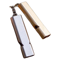 Whistle survival whistle super loud life-saving outdoor blast sound sports teacher high-frequency rescue bird training earthquake earthquake metal whistle