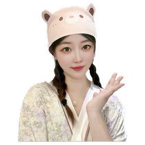 Confinement hairband hat for pregnant women in summer postpartum windproof forehead scarf for women breathable and sweat-absorbent maternity spring and autumn style