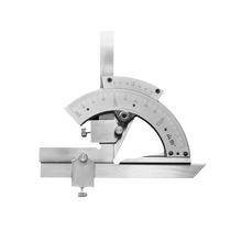 Mountain measurement universal angle ruler stainless steel vernier universal energy angle ruler high-precision angle ruler 0-320 degrees