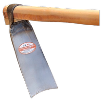 Hoe old-fashioned agricultural tool for digging bamboo shoots multi-purpose hoe hoe digging hole household vegetable planting digging hoe manganese