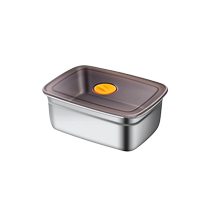 316 stainless steel food grade crisper sealed refrigerator storage office worker lunch box fruit lunch box with lid vacuum