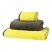 Special absorbent towel for pets dogs and cats large golden retriever bath towel extra large super fast drying deerskin non-stick hair