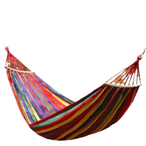 Hammock outdoor adult thickened swing anti-rollover hanging chair shaker courtyard fall bed indoor childrens mesh bed camping