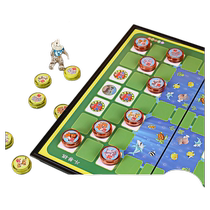Beast Chess Magnetic Suction Childrens Large Elementary School Puzzle Nostalgia Three-dimensional Cartoon Animal Chess Portable Chess Board