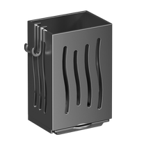 Chopstick containing box chopstick cage wall-mounted chopstick cage household draining spoon kitchen chopstick cylinder chopstick basket containing frame