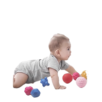 Baby caressing ball can be chewed massaged tactile sensory and tactile. Baby grasping ball can be used as a training ball toy.