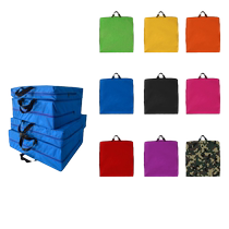 Folding thickened canvas gymnastics mat Taekwondo martial arts army school training mat high jump mat somersault sponge mat