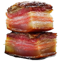 3 pounds of Hunan bacon firewood smoked farm-made specialty local pig hind leg meat hand-smoked meat air-dried old bacon