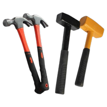 Claw hammer small hammer rubber handle hammer head nail hammer integrated hand hammer 250g dedicated for home woodworking