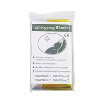 Outdoor emergency blanket thickened survival life-saving blanket cold-proof outdoor survival thermal blanket emergency blanket equipment insulation