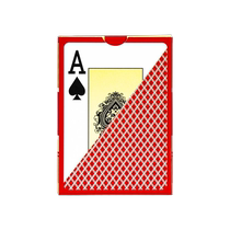 Texas plastic playing cards with large characters frosted waterproof washable anti-folding wide cards wear-resistant thickened and hardened competition-specific wholesale