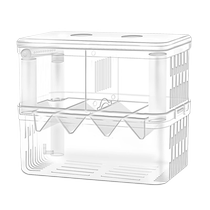 Fish tank isolation box guppy breeding box net multi-functional acrylic incubator box fish fry spawning incubator