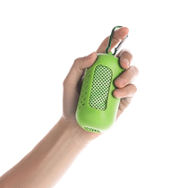 Portable folding storage outdoor sweat-absorbing fitness running travel cold-feeling quick-drying sports towel wrist towel cooling