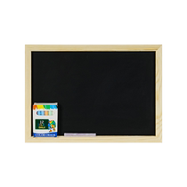 Magnetic small blackboard stall display card store wooden frame commercial wall-mounted message board childrens home handwriting chalk teaching writing board erasable magnetic whiteboard double-sided billboard writing