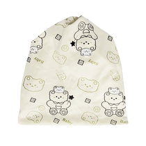 Confinement hat postpartum pure cotton thin confinement scarf headband spring and summer maternity hat maternity windproof forehead forehead