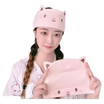 Confinement headband summer thin face wash special postpartum cap pure cotton headscarf pregnant women sitting windproof warm protection spring and summer