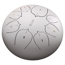 (Huashu) New Lotus model 8-tone 10-inch ethereal drummer knocks on the empty color percussion instrument official flagship store