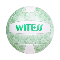 WITESS witnesses machine-sewn No. 5 soft leather high school entrance examination students indoor and outdoor training competition beach inflatable volleyball