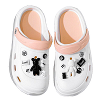 2024 новые туфли из удлинистого женского лета на улице в толстой нижней части моды Baotou тапочки случайные приморские пляжные сандалии