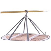 Clothes basket for summer T-shirts and socks drying net clothes net pocket socks drying artifact tiled clothes hanger sweater folding