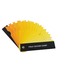 Egg yolk color comparison card egg yolk color comparison fan egg yolk color meter