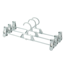 Trouser rack trouser clip household seamless wardrobe special hanger for hanging trousers storage jk skirt clip hanger to hang clothes