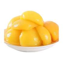 (Factory Direct Sales) Fresh Yellow Peach Canned New Date Ready-to-Eat Mixed Fruit Canned Snacks Wholesale Box