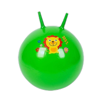 Childrens sensory training horn ball kindergarten baby fitness jumping ball elastic bounce inflatable bounce toy