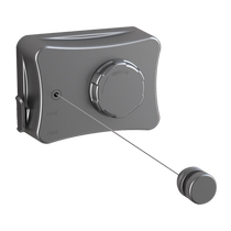 Invisible clothesline for drying clothes indoor punch-free bathroom retractable balcony wire rope rack for drying