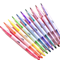 E Colorful Flash Pen Gel Glowing Bright Crystal Crystal Flow Sand Silver Photochromic Notes Hands Account Special for Hand Ledgers