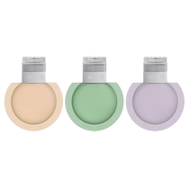 Travel silicone refill bottle squeeze-type makeup shampoo shower gel portable travel toiletry set can be taken on the plane