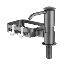 Kitchen soap dispenser extender large barrel dishwashing liquid sink presser presser household dishwashing basin automatic liquid dispensing