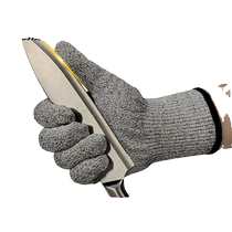 Good helper 13-pin five-level protection labor protection garden auto repair work labor protection anti-cutting and wear-resistant work gloves