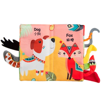 Babybox babybox tear-and-tear book that babies can chew and tear without breaking baby early education cloth book 0-1 years old educational toy