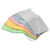 Suede glasses cloth does not damage lenses soft and clean anti-fog large size deerskin wipes microfiber eye cloth