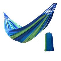 Hammock outdoor swing outdoor picnic beach indoor anti-rollover dormitory adult and children hanging chair hanging basket removable and washable