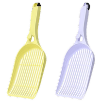 Mango large cat litter shovel cat poop shovel artifact cat poop shovel cat litter box shovel cat poop small hole fine hole long handle