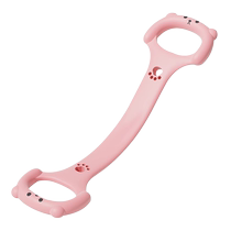 Tensile belt to open shoulders and beautiful back household 8-figure tensioner fitness yoga equipment womens silicone stretching 8 artifact exercise