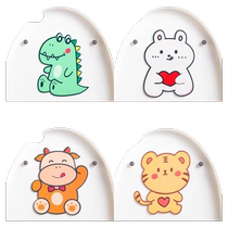 Toilet sticker decoration funny cover creative personality cartoon bathroom toilet toilet waterproof sticker cute animation