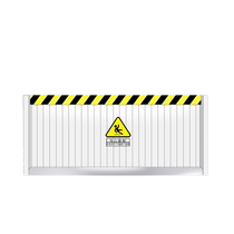 Aluminum alloy rat-proof plate rat-proof plate door stop distribution room kitchen production workshop warehouse commercial stainless steel extension