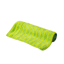 Clamp-on flat mop replacement cloth absorbent thickened lint-free mop head cloth strip household absorbent towel