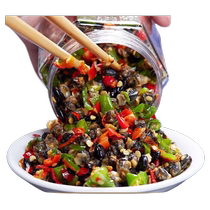 Hunan specialty spicy snails with chopped pepper snail meat and chili sauce ready-to-eat 280g