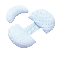 Cool feeling pregnant womens waist pillow spring summer and winter multi-functional side sleeping pillow support abdominal side sleeping special pregnancy pillow cooling