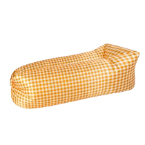Inflatable sofa outdoor camping picnic lazy air mattress single portable music festival air mattress moisture-proof