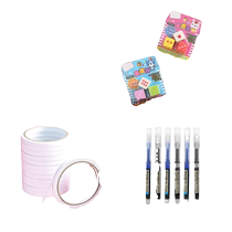 (3 yuan 3 pieces) dice eraser 1 card 3 pack width 0 9cm 8 meters double-sided tape 2 rolls 3 needle tips