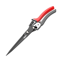 Scissors spring shears pure hand shearing rabbit hair dog hair large manganese steel household professional trimming shears spring shears